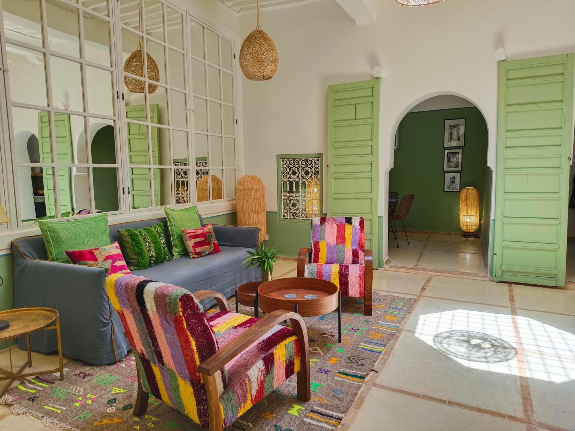 Dar Dabakech, Proche Jemma El Fna, Souk, Centre Medina, Riad, Logement Entier De 2 A 6 Personnes Marrakesh Exterior photo